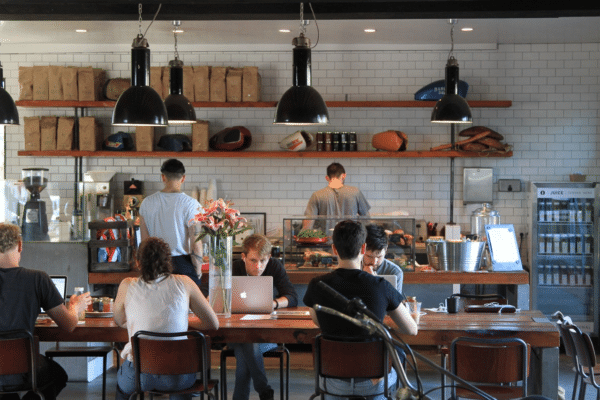Group of people working