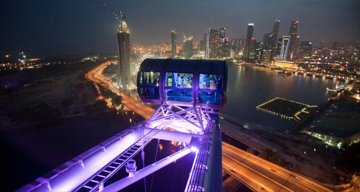 Singapore wheel views