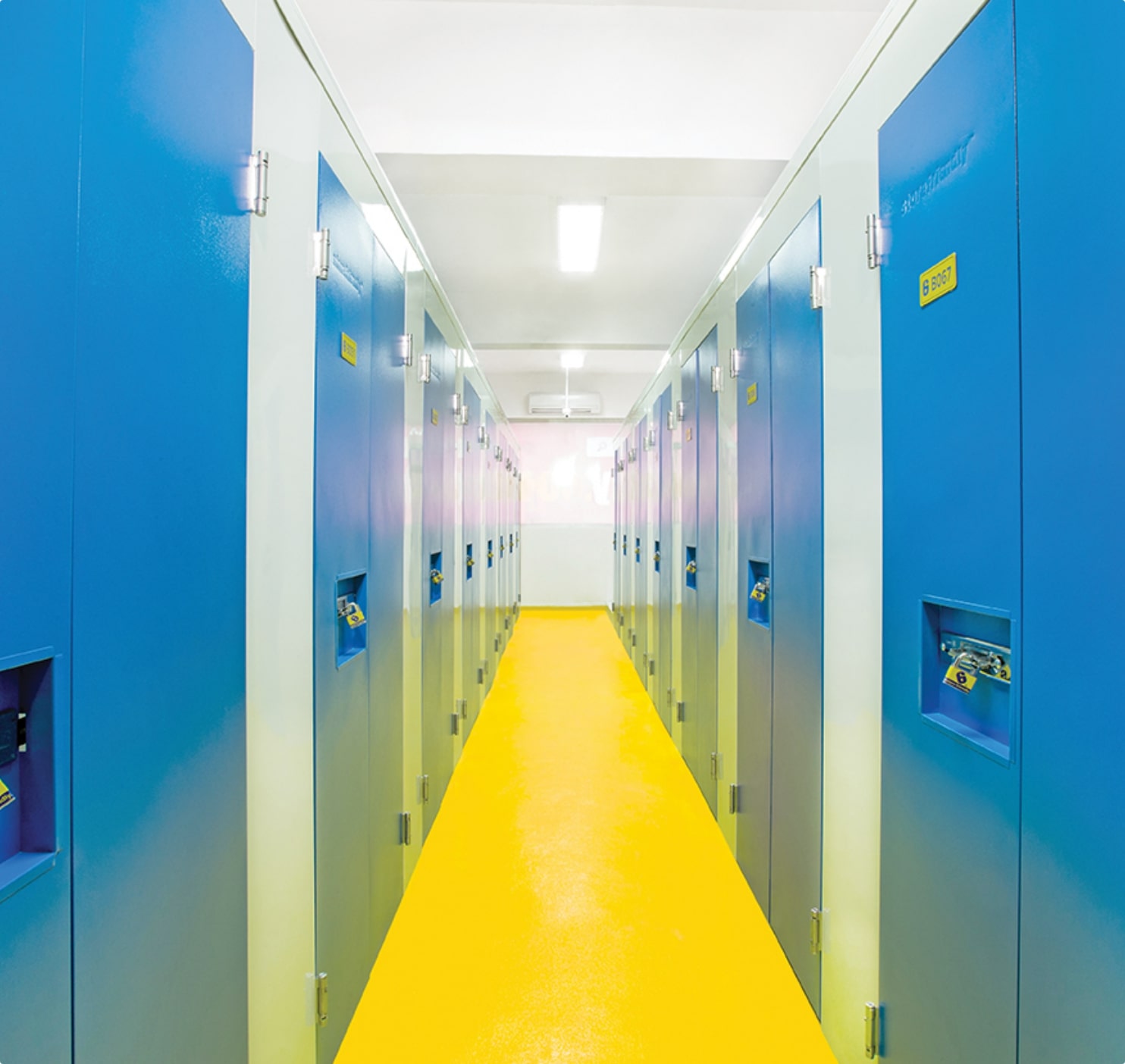 Storefriendly storage facility lockers