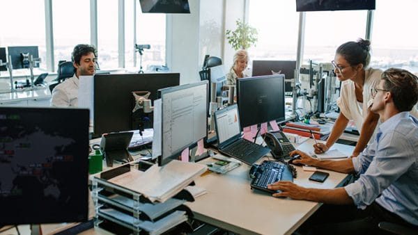 office workers