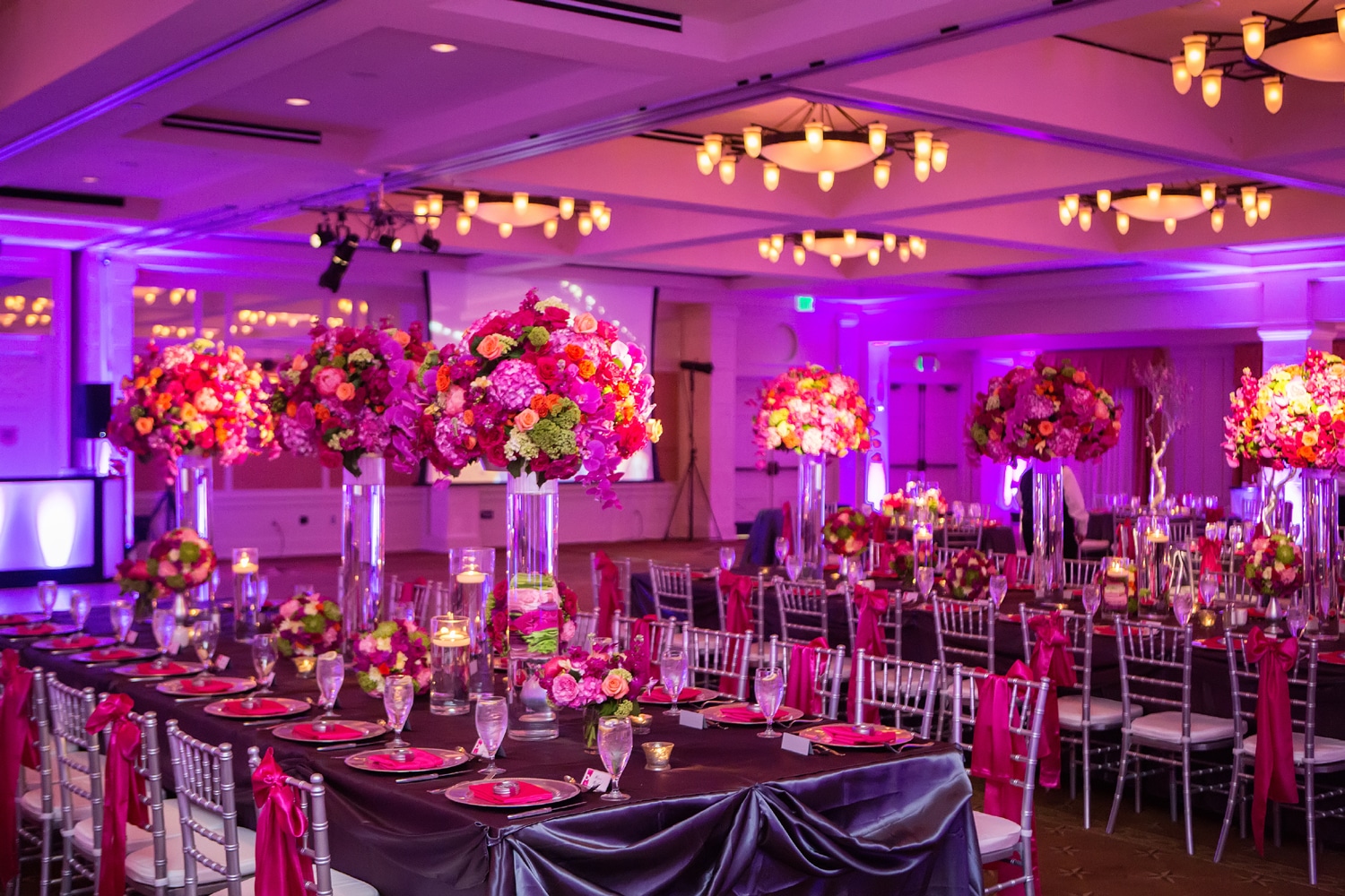 pink themed event