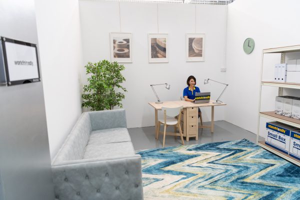 Office with storage space