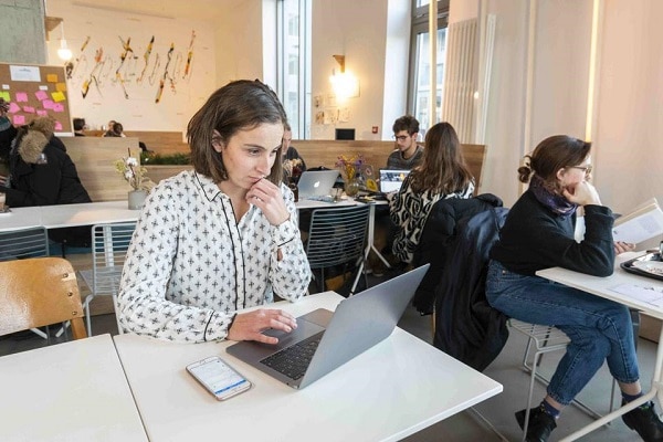 A busy working space