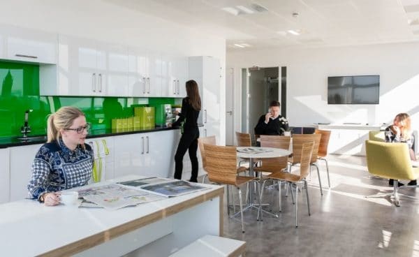 Work break room design