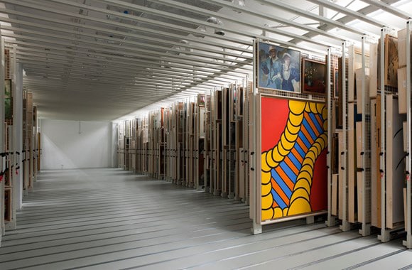 storing art