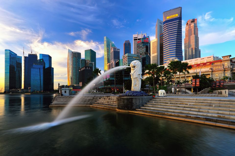 Singapore Lion Statue